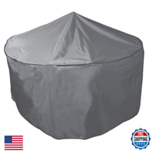 Bosmere Weatherproof Outdoor Table Chairs Cover 64 Diameter X 33 High Gray - $103.55