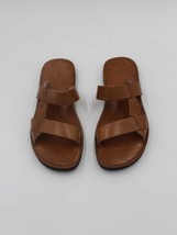 Genuine leather Barefoot, Brown Huarache sandals, elegant gladiator, Bea... - £55.94 GBP