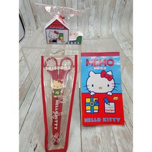 Hello Kitty 1976 Vintage Hello Kitty Tape Cutter, Sanrio Scissors &amp; Memo... - $99.97