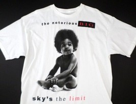 Brooklyn Mint Men&#39;s T-Shirt XL &quot;the notorious BIG sky&#39;s the limit&quot; - £18.99 GBP