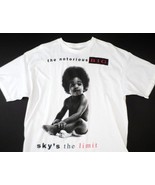 Brooklyn Mint Men&#39;s T-Shirt XL &quot;the notorious BIG sky&#39;s the limit&quot; - £18.77 GBP