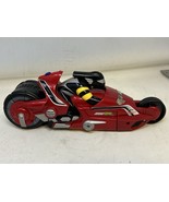 Hot Wheels Moran 1000R Thundercycle Rider Bike Red Black 2003 Mattel Toy - $20.24 CAD