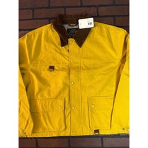 Levi&#39;s Yellow Jacket with Brown Corduroy Collar - £40.97 GBP