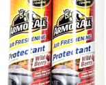 2 Armor All Air Freshening Protectant Wild Berry Clean Shine Freshens No... - £18.86 GBP