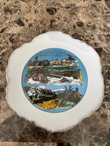 State Of Colorado Decorative Vintage Plate Capitol Royal Gorge - £8.99 GBP