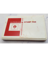 Vintage Superior Stamp Pad Red Ink - €5,12 EUR