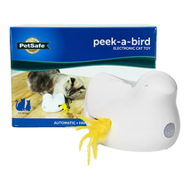 PetSafe Peek-A-Bird Automatic Cat Toy White 1ea/One Size - $57.37