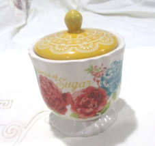 Pioneer Woman Sugar Bowl &quot;A Spoonful of Sugar:  Excellent Condition - £8.76 GBP