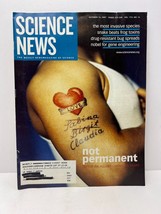 Science News Magazine-October 13, 2007 - Not Permanent Tattoo Ink Allows... - £7.82 GBP