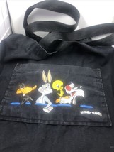 Looney Tunes Bugs Daffy Taz Tweety+ Bag/ Tote 1992 Black - £11.64 GBP