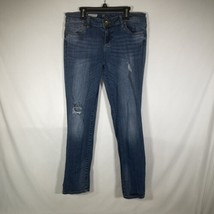 Kut From The Kloth Boyfriend Medium Wash Straight Leg Blue Jeans Womens Size 8 - £7.21 GBP