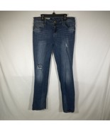 Kut From The Kloth Boyfriend Medium Wash Straight Leg Blue Jeans Womens ... - $181.25 MXN