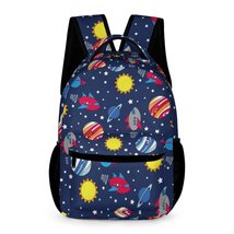 Mondxflaur Cartoon Stars Backpacks for School Kids Teen Lightweight 16.2inch - £27.96 GBP