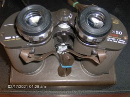 Vintage JASON MODEL No. 151 BINOCULARS 7 x 50 Extra Wide Angle 9.3 + Case - $3,647.50 MXN