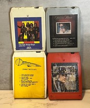 VTG Country 8-Track Lot (4) Ronnie Milsap/Charlie Rich/Conway Twitty/Oak Ridge  - £5.96 GBP