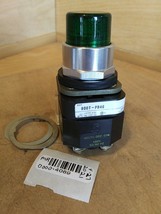 Allen Bradley 800T-PB46G Push Button. Illuminated. Green Lens - $38.42