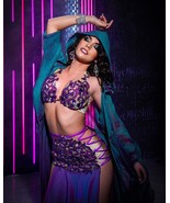 Made to order Belly dance dress ,dance show costume ,go-go dress,belly d... - $299.00