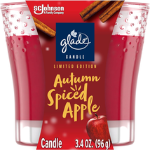 Candle Jar, Air Freshener, Autumn Spiced Apple, Limited Edition Scent, 3... - £6.79 GBP