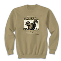 Sweatshirt Advice From A Squirrel S Small Tan NWT Jerzees New Cotton Blend - £23.78 GBP