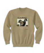 Sweatshirt Advice From A Squirrel S Small Tan NWT Jerzees New Cotton Blend - $40.06 CAD