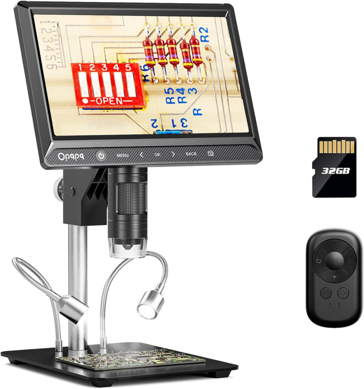 Full View Coin Microscope with Screen, Coin Magnifier with Light for Col... - $195.57
