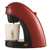 Brentwood Single Cup Coffee Maker Machine - Red - $42.75