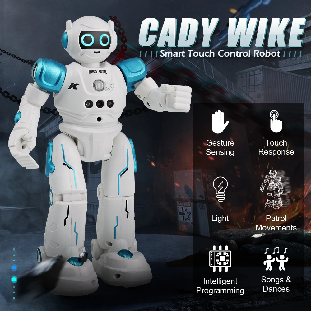 Nal intelligent programmable robotica kit walking music dancing combat defender robo rc thumb200