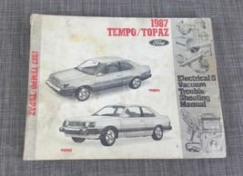 1987 Ford Tempo Topaz Electrical &amp; Vacuum Trouble Shooting manual - $7.78