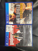 Lot Of 2 :Wolfenstein Ii: The New Colossus+ Battlefield Hardline Play Station 4 - £7.82 GBP