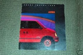 1985 Chevrolet  Astro Brochure - £1.18 GBP