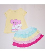 NWT Gymboree Rainbow Tiered Skirt The Children&#39;s Place Yellow Koala Tee ... - £14.95 GBP