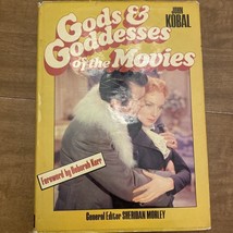 Book Gods &amp; Goddesses Of The Movies By John Kobal Hardcover And Dust Cover Gift - £8.49 GBP
