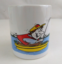 Hallmark Shoebox Greetings Catching The Big One Novelty Funny 3.78" Coffee Cup - $9.69