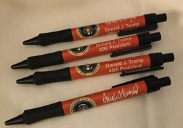 TRUMP RED PEN (4) PRESIDENT SIGNATURE DONALD REPUBLICAN GOP MAGA  FOUR N... - £12.48 GBP