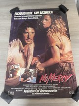 “No Mercy” Original Movie Poster Video Release Promo 27x41” 1 Sheet CV - $11.18
