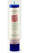 Good Health Reiki Charged Pillar candle - $43.68