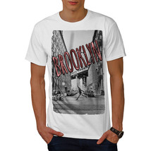 Wellcoda Brooklyn Vintage Fashion Mens T-shirt, New Graphic Design Printed Tee - £14.82 GBP+