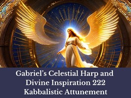 Gabriel&#39;s Celestial Harp and Divine Inspiration 222 Kabbalistic Attunement - £18.82 GBP