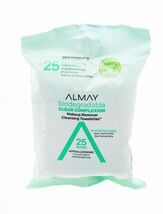 Makeup Remover Almay Clear Complexion Biodegradable Makeup Remover Towel... - $3.95