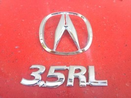 2003 2004 Acura 3.5RL Rl Rear Lid Emblem Logo Badge Sign Symbol 03 04 Used - £13.62 GBP