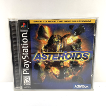 Asteroids (Sony PlayStation 1, 1998) Complete w/ Manual - Tested Working - $3.60