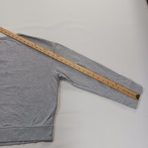 Pact Organic Cotton Crop Sweatshirt Gray FIERCE FEMALE Graphic Pullover Womens L image 9