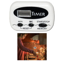 1 Digital Kitchen Timer Magnetic Cooking Lcd Large Count Down Clear Loud... - £11.98 GBP