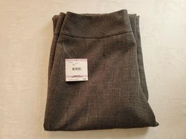 NWT Kasper Petites Grey/Black Polyester Dress Pants Size 6P - £19.48 GBP