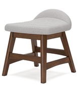 Lyncott - Light Gray / Brown - Home Office Desk Chair - $1,895.05 MXN