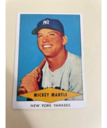 Red Heart dog food Mickey Mantle baseball card  *reprint * - $9.60 CAD