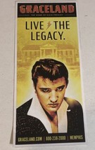 Graceland Live The Legacy Brochure Elvis Presley BRO14 - £3.86 GBP