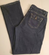Womens Jeans Size 12M Lee Slender Secret Lower On The Waist  - $11.87