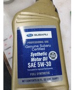 Genuine Subaru Synthetic 5W 30 Oil Qt SOA427V1410,   750 - $303.87 MXN