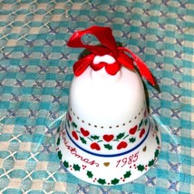 Hallmark Keepsake Sister Ceramic Bell Ornament Dated 1985 - £7.06 GBP